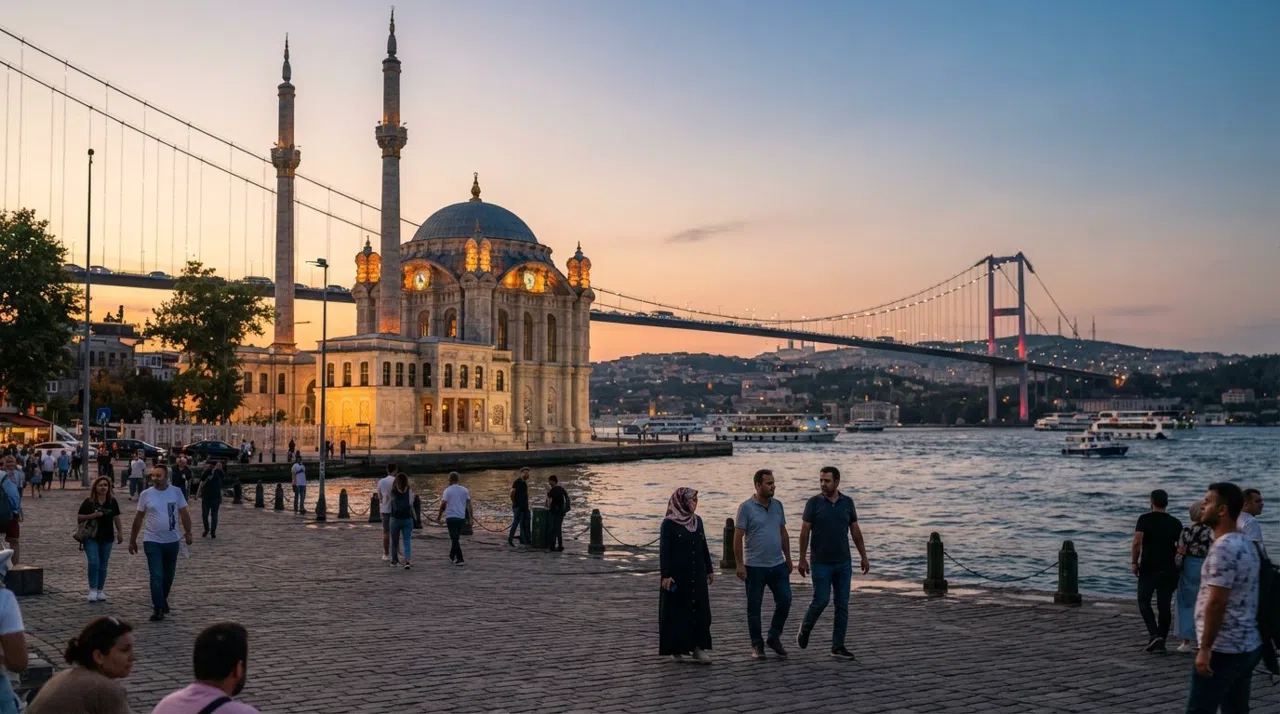 Ortaköy, Istanbul : la place du Bosphore qui ne reste jamais vraiment immobile