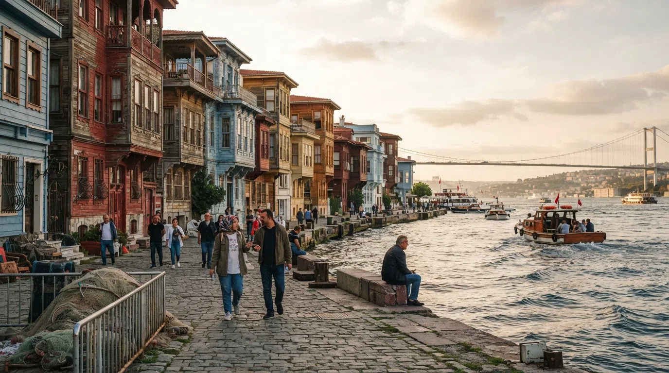 Arnavutköy, Istanbul: Bosphorus Mansions, Fish and the Great Current