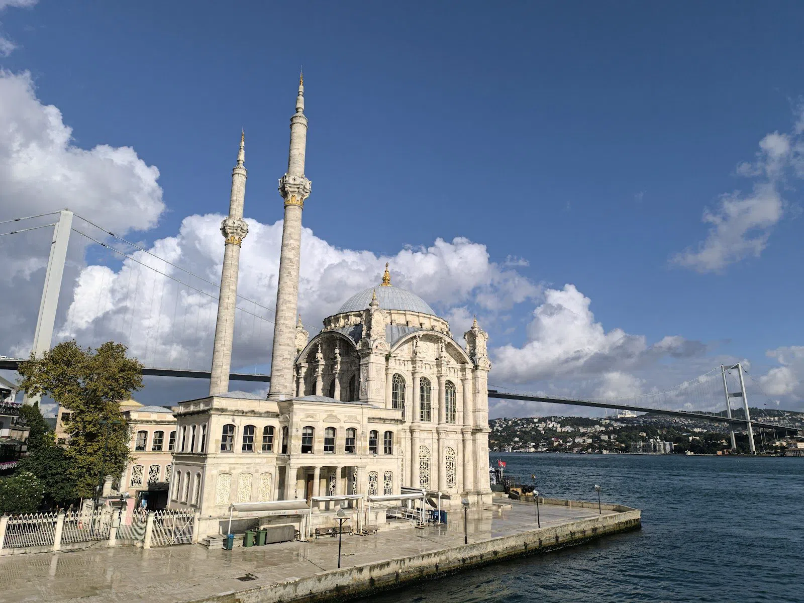 Ortaköy Mosque (Büyük Mecidiye Camii) and Ortaköy Square, Istanbul